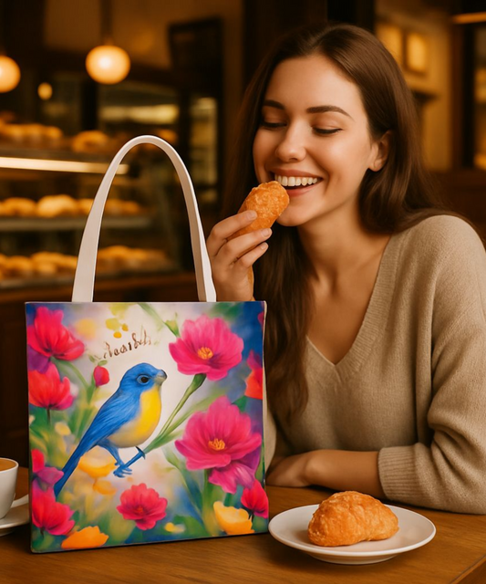 Floral Summer Tote Bag