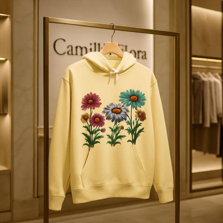 Floral Hoodie