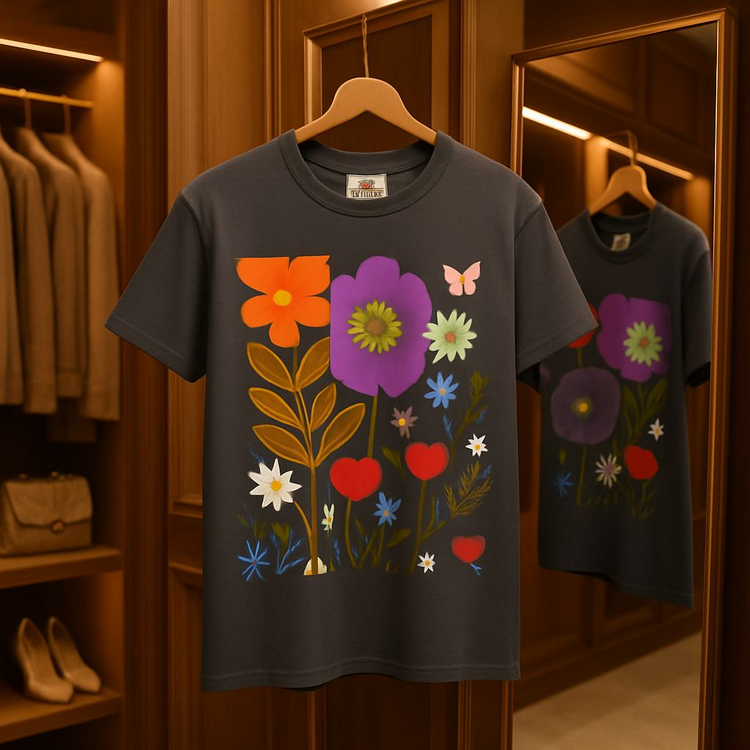 Floral Vibes Unisex Tee