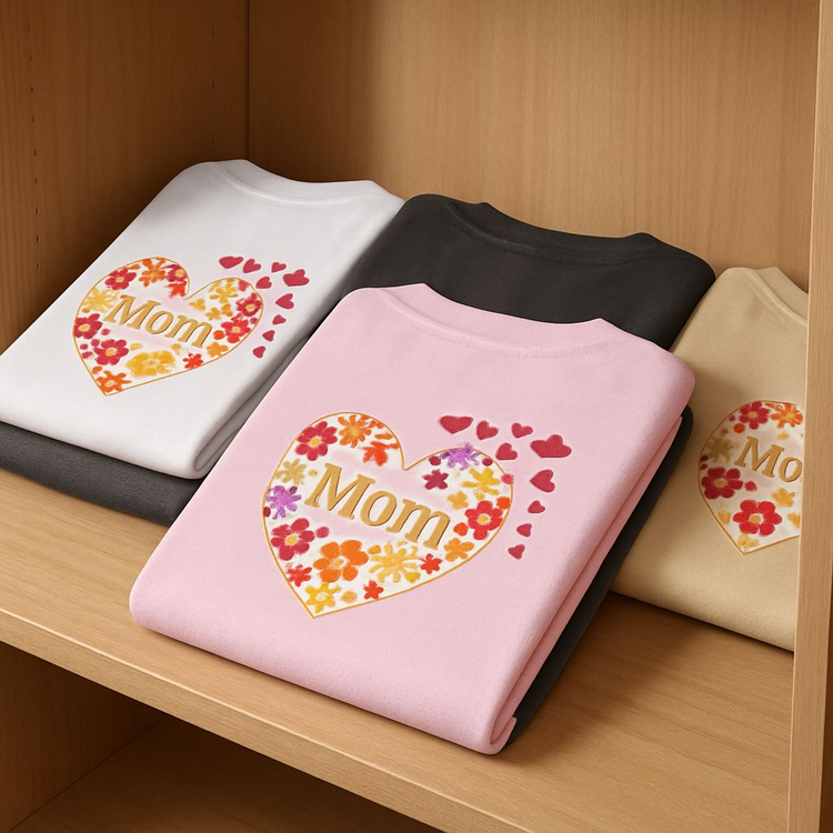 Mom  & Daughter T-Shirt {Back view}