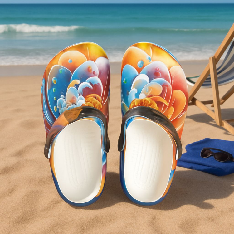 Floral Clogs
