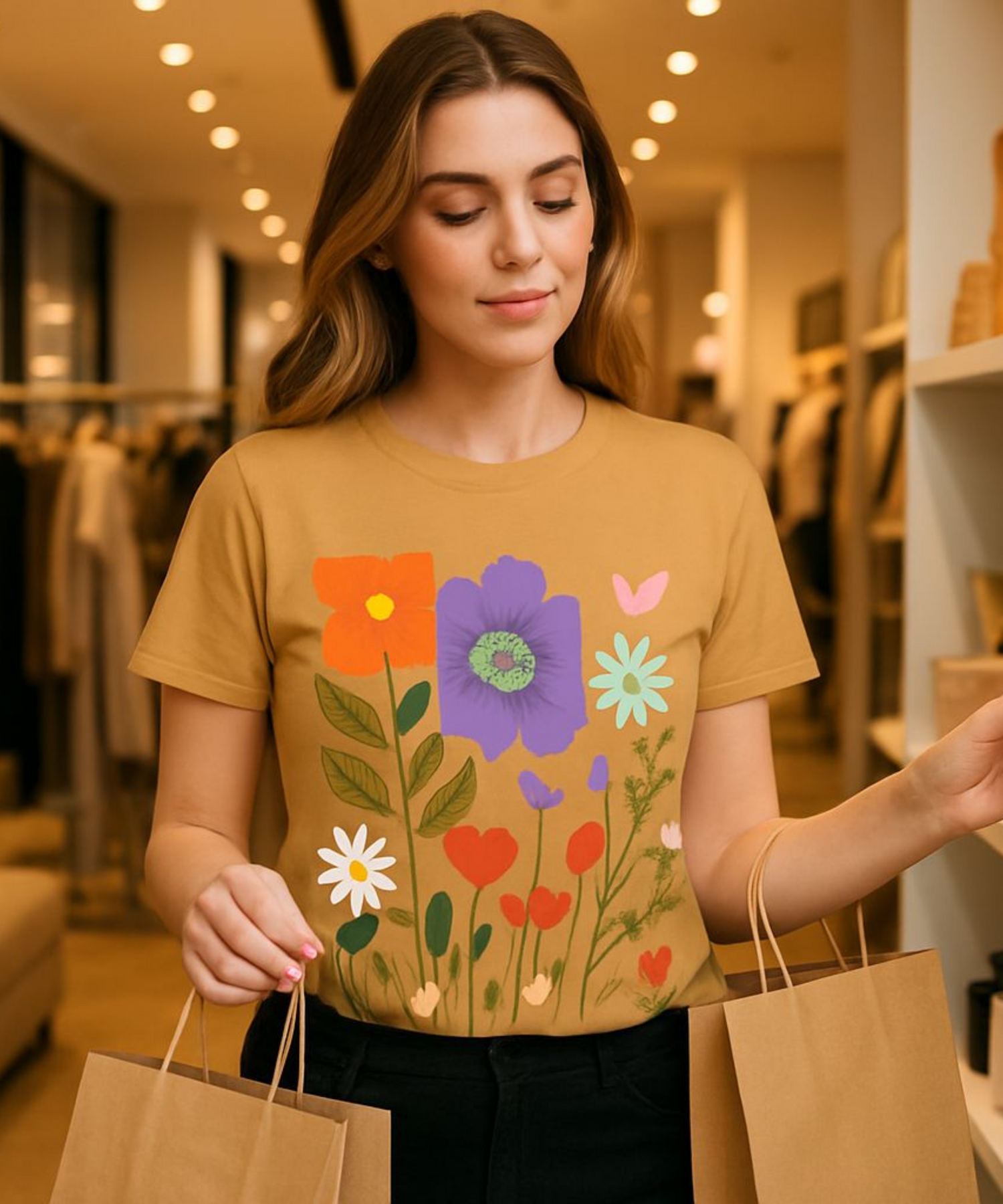 Floral Vibe Unisex Tee