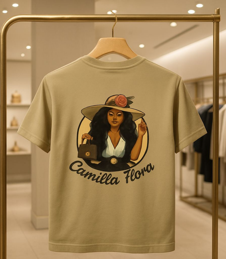 Luxurious T-Shirt {Back view}