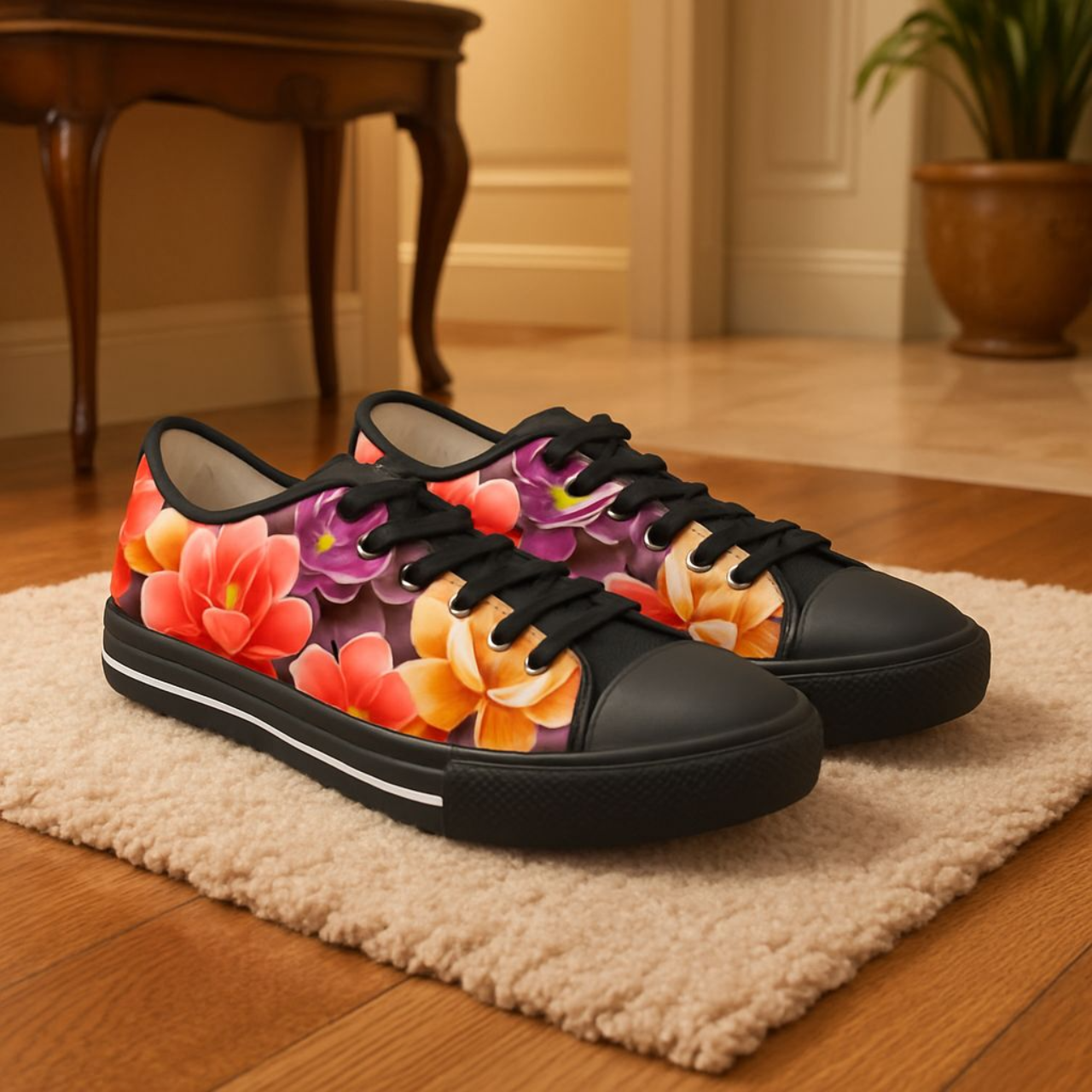 Floral Sneakers
