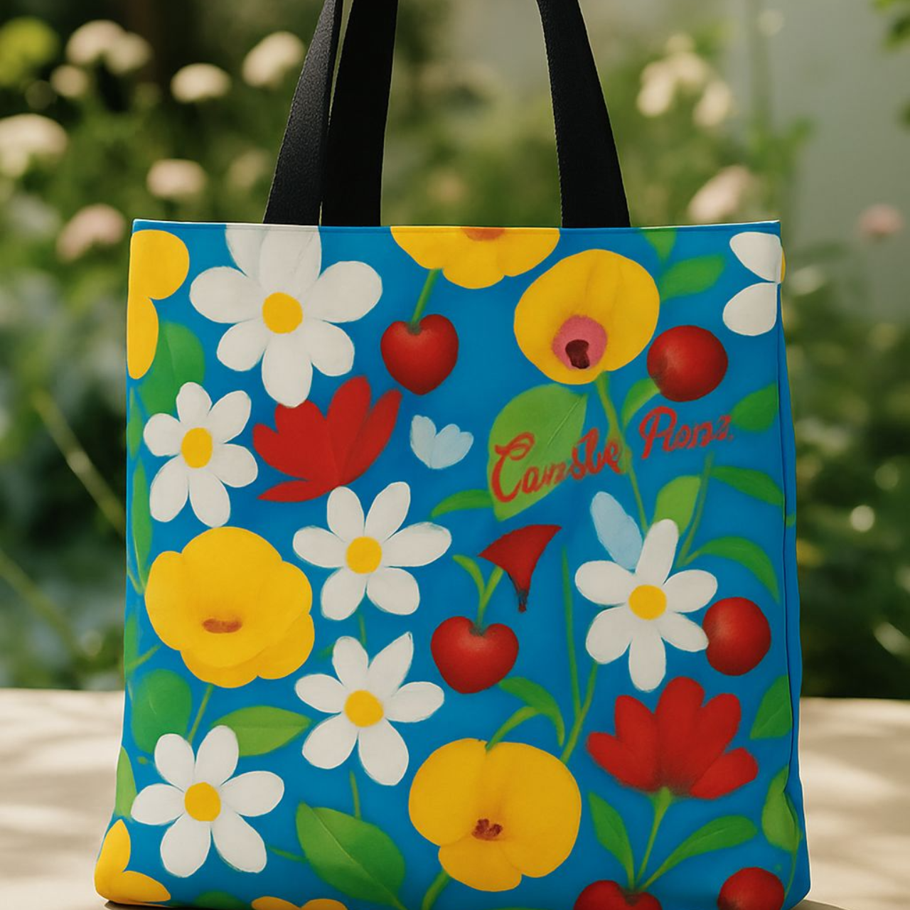 Floral Tote Bag