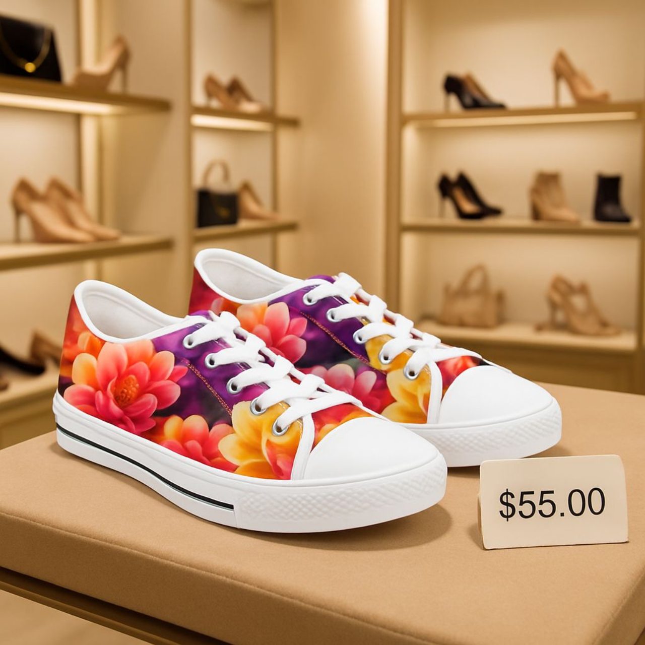 Floral Sneakers